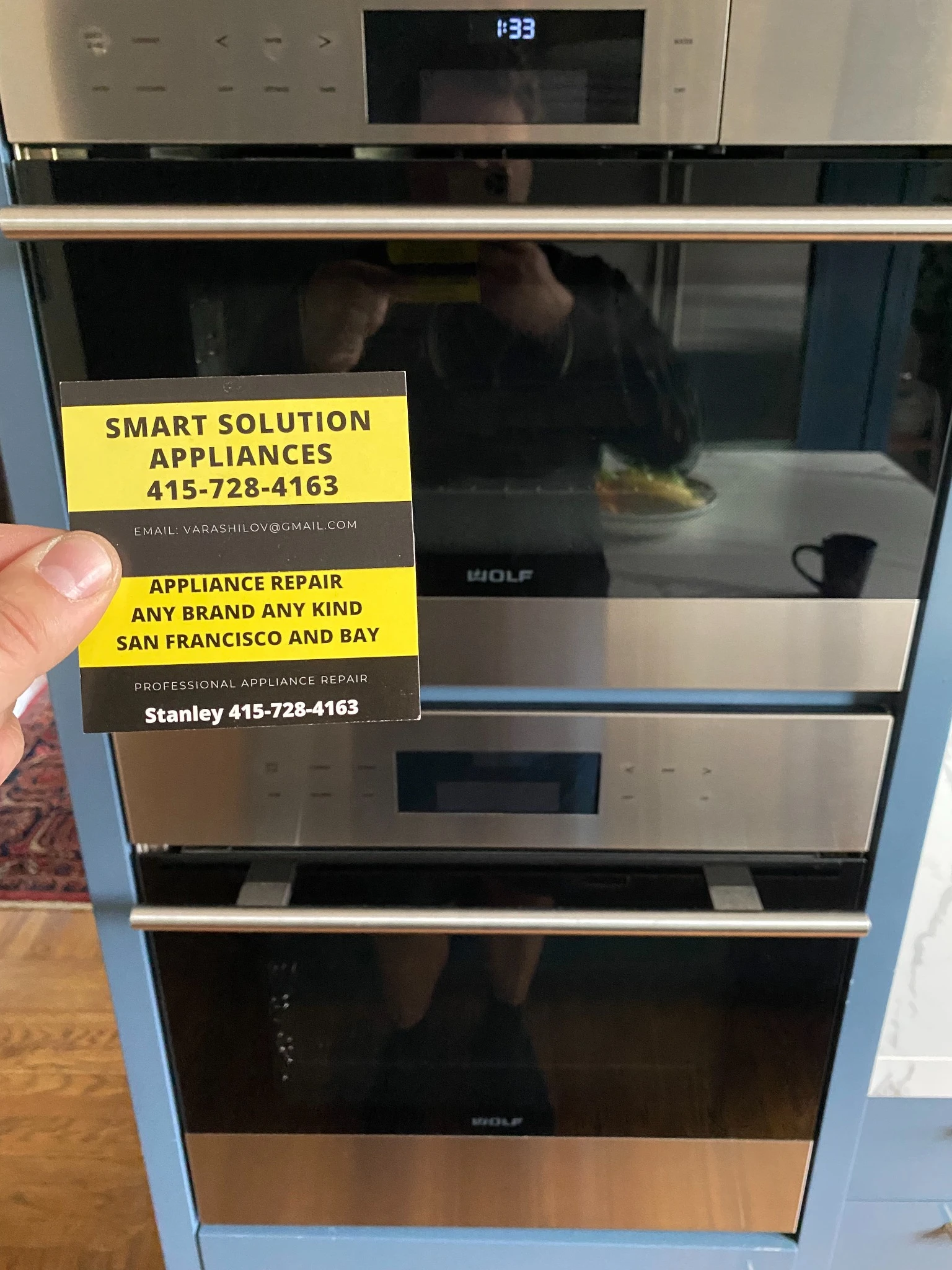 Wolf oven microwave appliance repair