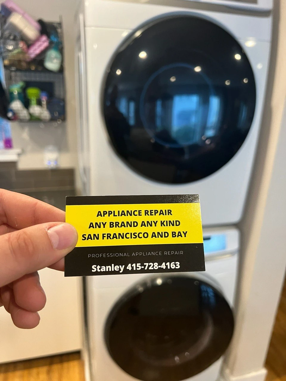 Washer dryer appliance repair