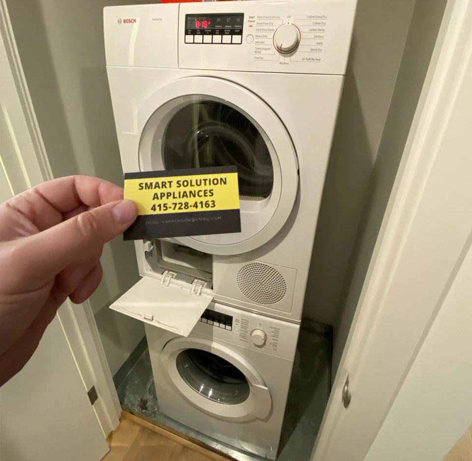 Washer dryer appliance repair