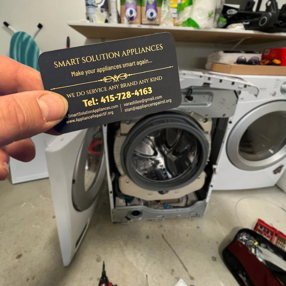 Washer dryer appliance repair