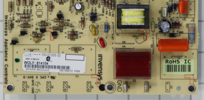 814104 WOLF DSI MODULE, ELECTRONIC - SVCE SPARK MODULE 814104 - Image 2