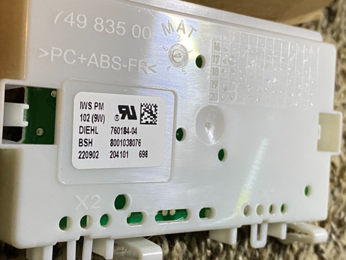 12019087 Bosch Refrigerator Power Module New 12019087 - Image 2