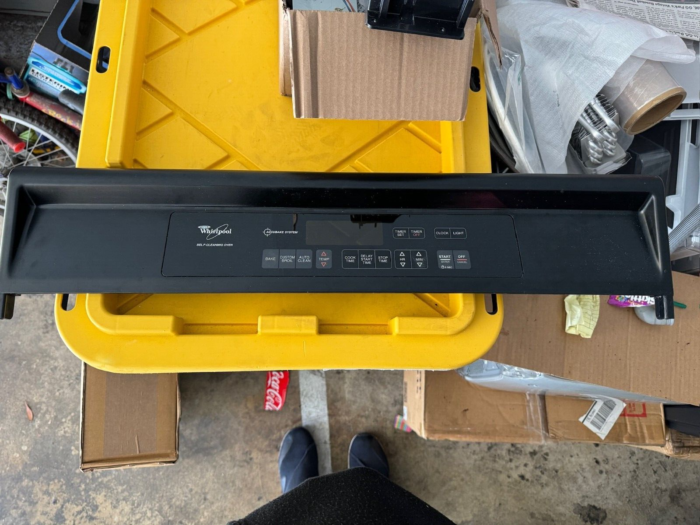 4451827 Whirlpool Single Oven Control Touch Screen Membrane RBS245PDB16 23-3/4"