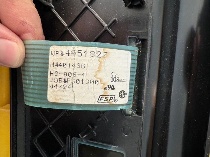 4451827 Whirlpool Single Oven Control Touch Screen Membrane RBS245PDB16 23-3/4" - Image 2