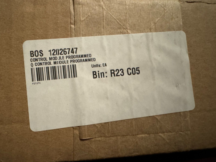 12026747 BOSCH DISHWASHER CONTROL MODULE NEW