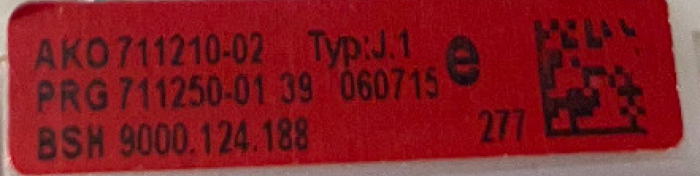 498345 00676967 OEM Bosch Dishwasher Control Board 498345 00676967 - Image 2
