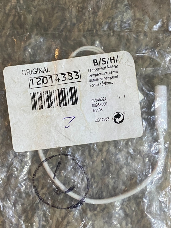 12014383 Bosch Refrigerator Temperature Sensor NEW OEM 12014383