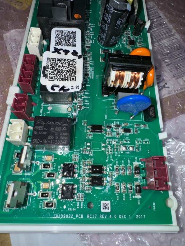WB27X42057 CONTROL RC17 MAIN AG ASM GENERAL ELECTRIC - Image 3