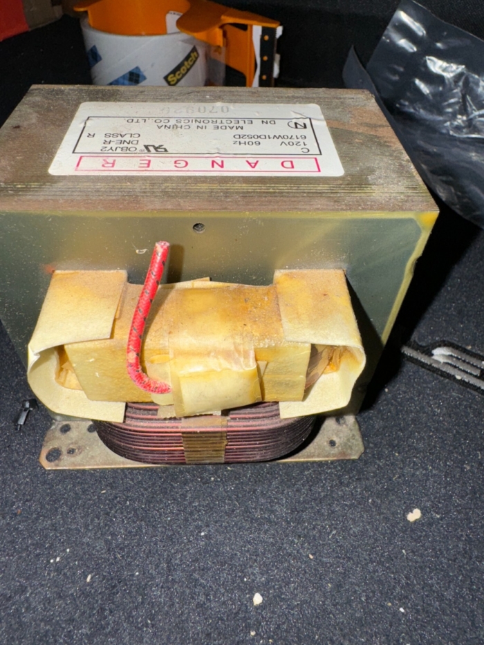 6170W1D052D LG Microwave High Voltage Transformer - Image 3