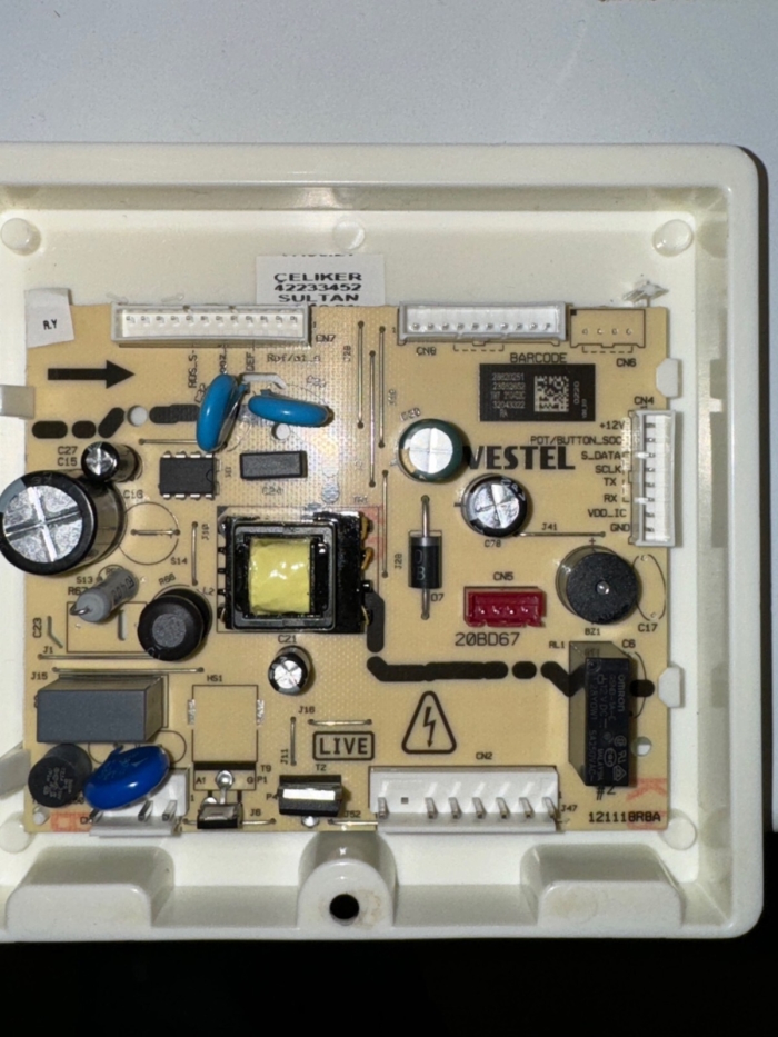 Smeg 691653676 Mainboard Cov Bd67/fab38