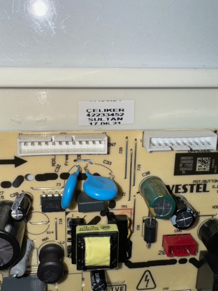 Smeg 691653676 Mainboard Cov Bd67/fab38 - Image 2
