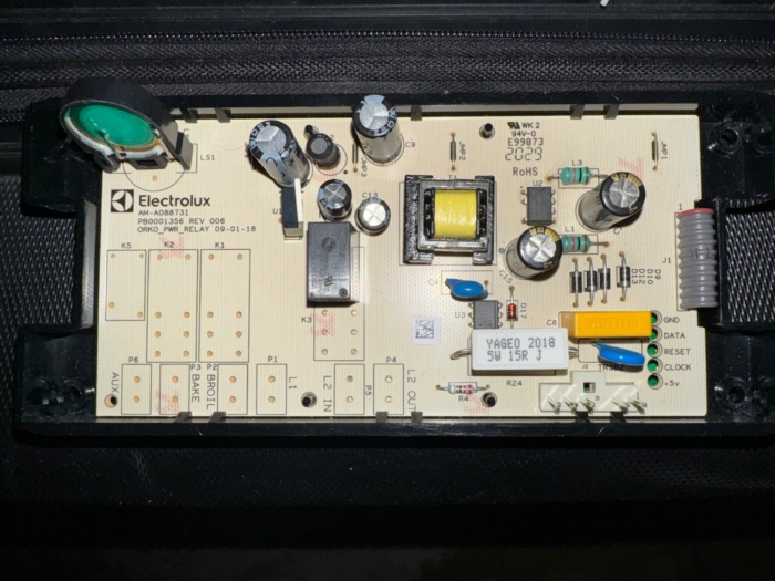 USED Frigidaire PB0001356 Timer Control Board/Clock ES100, Range