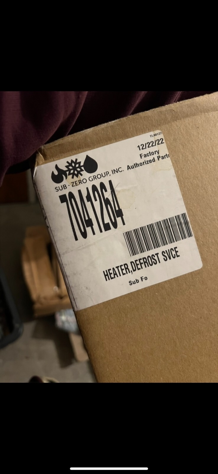7041264 Sub Zero Refrigerator Defrost Heater 7041264 OEM 100% Genuine
