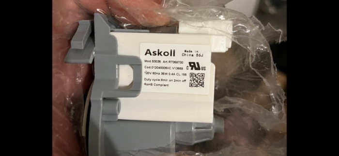 H0120400050C S3035 Fisher & Paykel Drain Pump OEM