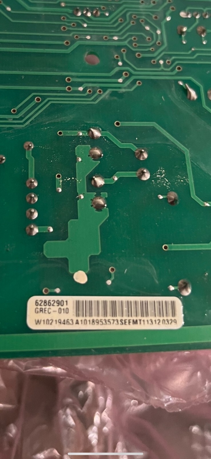 Kitchenaid Control Board W10219463 | A 1018953573 | 62862901