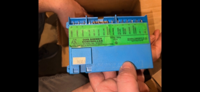 00422882 Thermador Bosch SQ003 Cooktop Simmer Control Module 00422882