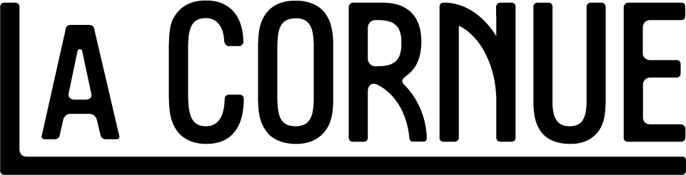 Lacornue Logo black